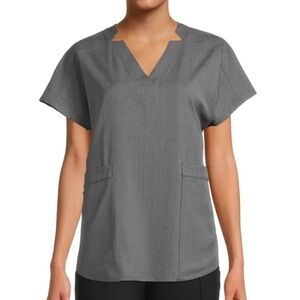 Climateright cuddl dud grey scrub top